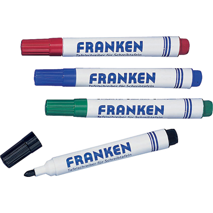 FRANKEN Whiteboard-Marker, Strichstrke: 2-6 mm, sortiert
