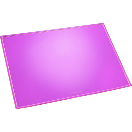 Lufer Schreibunterlage DURELLA TRANSLUZENT NEON, pink