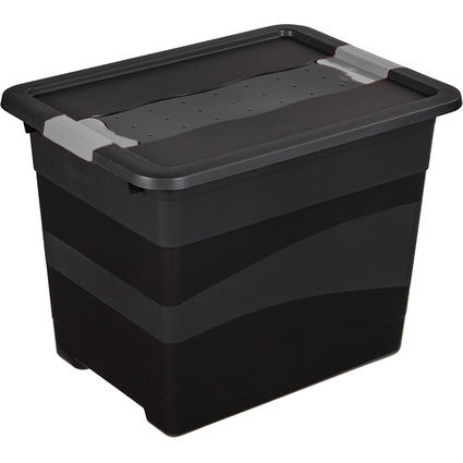 keeeper Aufbewahrungsbox "eckhart", 24 Liter, graphite/grau