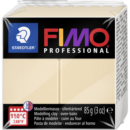 FIMO PROFESSIONAL Modelliermasse, champagner, 85 g