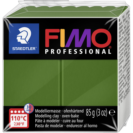 FIMO PROFESSIONAL Modelliermasse, blattgrn, 85 g