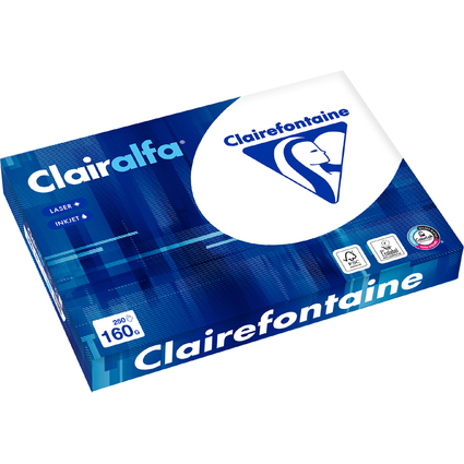 Clairefontaine Multifunktionspapier, DIN A3, extra wei
