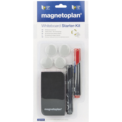magnetoplan Whiteboard Starter-Kit, fr Weiwandtafeln