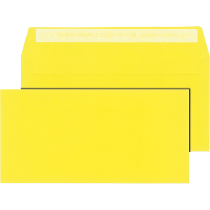 MAILmedia Briefumschlag, C6/5, ohne Fenster, gelb