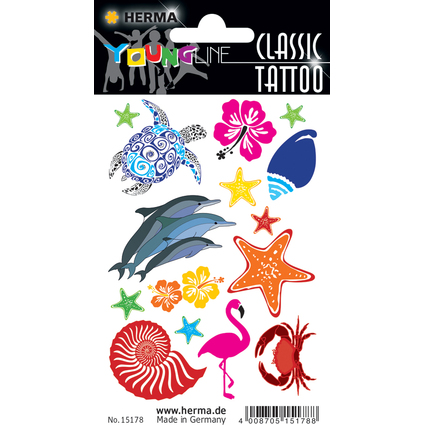 HERMA Tattoo CLASSIC "Colour Ocean"