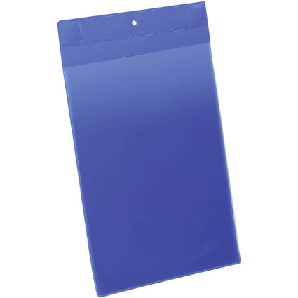 DURABLE Neodym-Magnettasche, DIN A4 hoch, blau