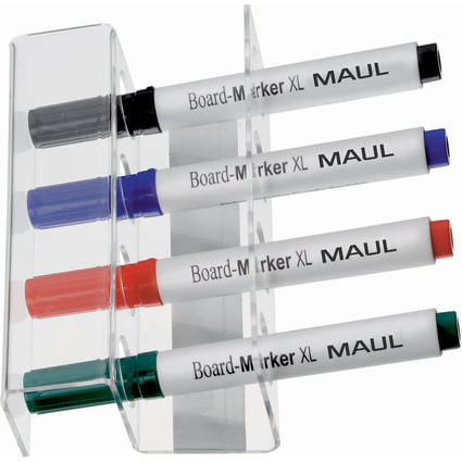 MAUL Stiftehalter aus Acryl fr 4 Stifte, glasklar