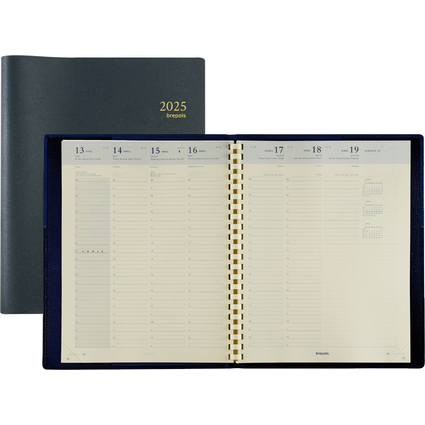 Brepols Buchkalender "OMEGA 27", 2025, 210 x 270 mm