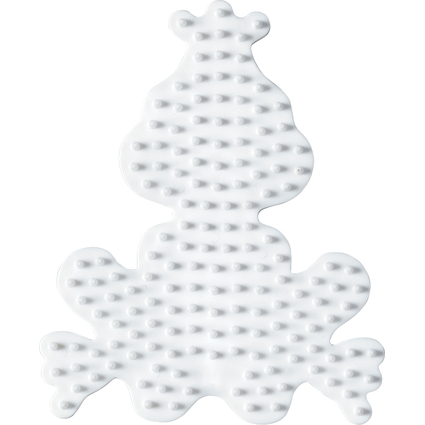 Hama Stiftplatte "kleiner Frosch", wei