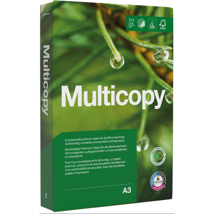 Inapa Multifunktionspapier MultiCopy, A3, 80 g/qm