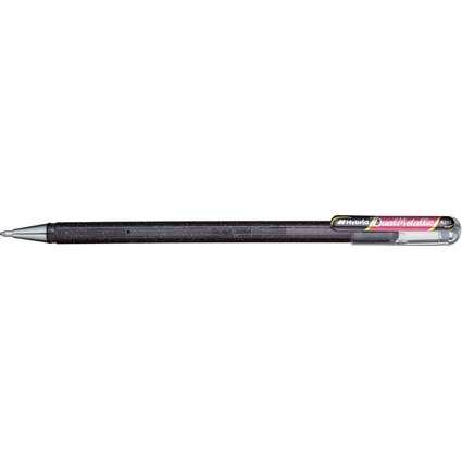 Pentel Hybrid Gel-Tintenroller "Dual Pen", schwarz/rot