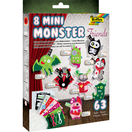 folia Nhset "Mini Monster Friends"