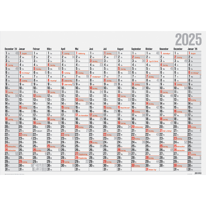 rido id Wandkalender "Plakatkalender Office I" 2025