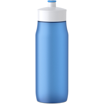 emsa Trinkflasche SQUEEZE SPORT, 0,6 Liter, blau