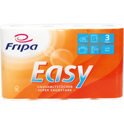 Fripa Kchenrolle Easy, 3-lagig, hochwei