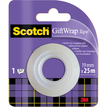 Scotch Geschenk-Klebefilm "GiftWrap Tape", 19 mm x 25 m