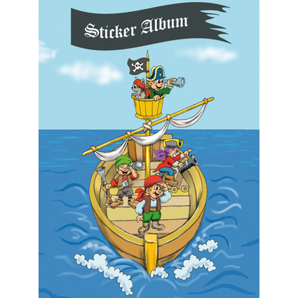 HERMA Stickeralbum "Piratenabenteuer", DIN A5