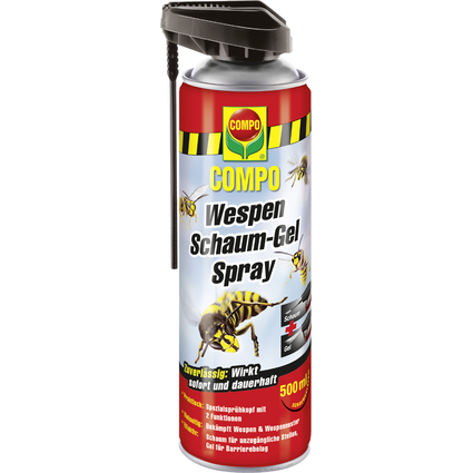 COMPO Wespen Schaum-Gel Spray, 500 ml Spraydose