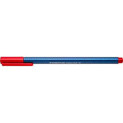 STAEDTLER Kugelschreiber triplus ball 437 M, rot