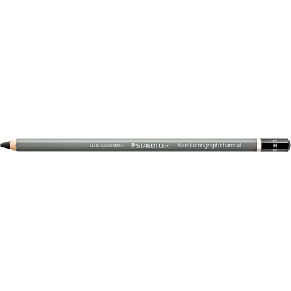 STAEDTLER Kohlestift Mars Lumograph charcoal, Hrtegrad: H