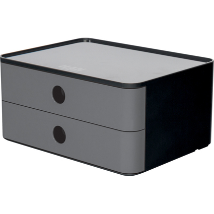 HAN Schubladenbox SMART-BOX ALLISON, 2 Schbe, granite grey
