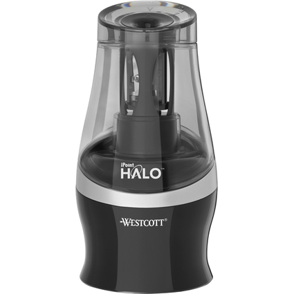WESTCOTT Elektrischer Spitzer iPoint Halo, schwarz