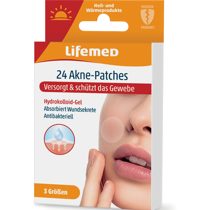 Lifemed Akne-Patches, transparent, 3 Gren