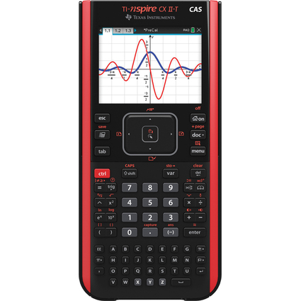 TEXAS INSTRUMENTS Grafikrechner TI-Nspire CX-II T CAS