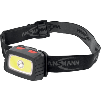 ANSMANN LED-Kopflampe HD200B, 200 Lumen, IP44