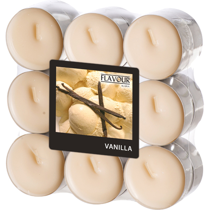 FLAVOUR by Gala Duft-Teelichter "Vanilla"
