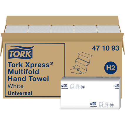 TORK Xpress Multifold Handtuchpapier, 213 x 234 mm, Z-Falz