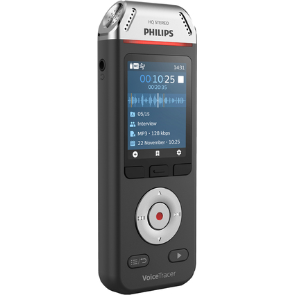 PHILIPS Audiorecorder DVT2110, 8 GB Speicher
