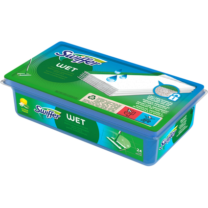 Swiffer Wet Wischtcher Nachfllpackung, Inhalt: 24 Stck