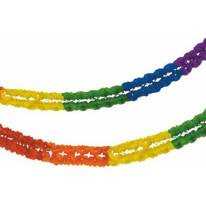 PAPSTAR Groraumgirlande "Rainbow", 160 mm, aus Papier