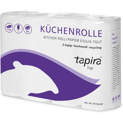 Tapira Kchenrolle Top, 3-lagig, hochwei