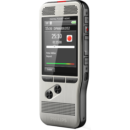 PHILIPS Diktiergert Digital Pocket Memo DPM6000