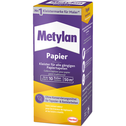 Metylan Tapetenkleister Papier, 125 g