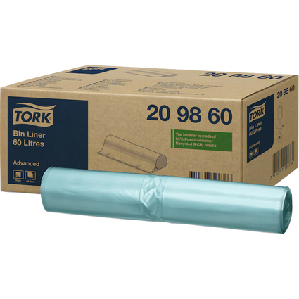 TORK Abfallsack, grn, System ID: B1, 60 Liter