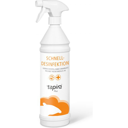 Tapira Flchen-Desinfektionsspray, 1 Liter Sprhflasche