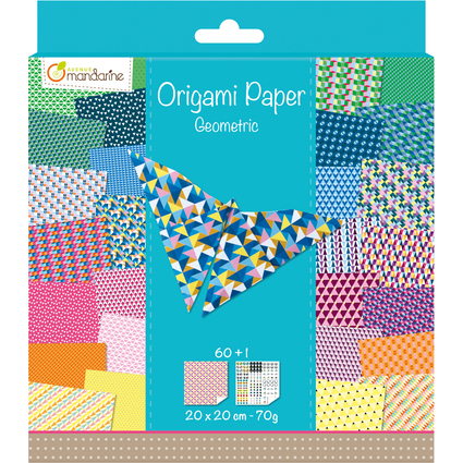 avenue mandarine Origami-Faltbltter "Geometric"