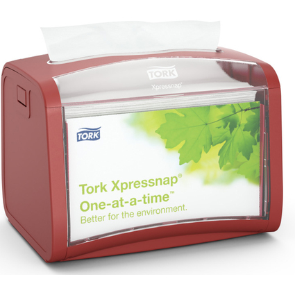 TORK Xpressnap Servietten-Tischspender, rot