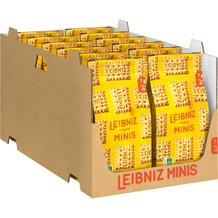 LEIBNIZ Butterkeks Minis, 150 g Beutel, im Display