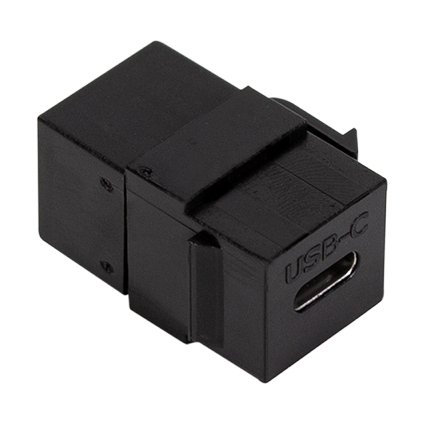 LogiLink Keystone Verbinder USB 3.1, schwarz