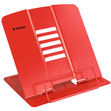 HERMA Lesestnder XL, aus Metall, rot