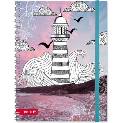 ROTH Schlerkalender Scribble Timer 2.0 "Lighthouse"