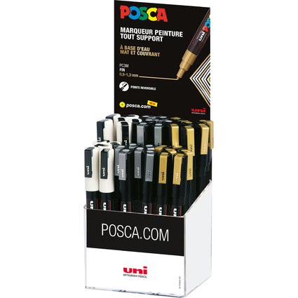 POSCA Pigmentmarker PC-3M, 36er Display