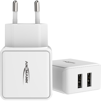 ANSMANN USB-Ladegert Home Charger HC212, 2x USB-Kupplung