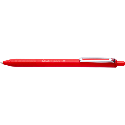 Pentel Druck-Kugelschreiber iZee, rot