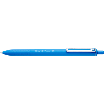 Pentel Druck-Kugelschreiber iZee, hellblau