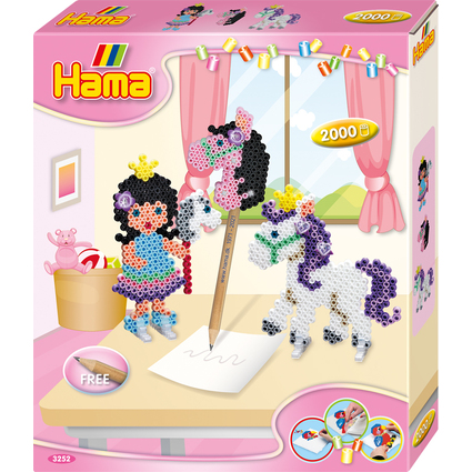 Hama Bgelperlen midi "Ponyspa", Geschenkpackung